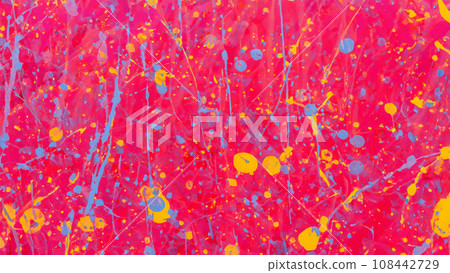 Scattering paint background 108442729