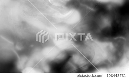Abstract background image with flowing monochrome clouds. Abstract background image with flowing monochrome clouds. 108442781