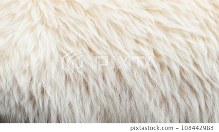 Close-up of a white fur animal Close-up of a white fur animal 108442983