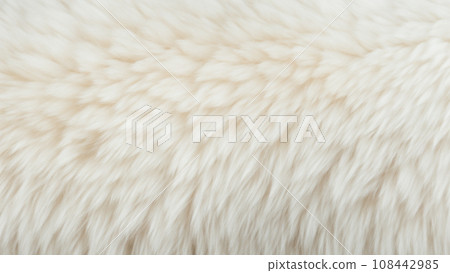 Close-up of a white fur animal Close-up of a white fur animal 108442985