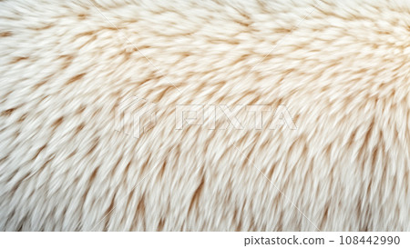 Close-up of a white fur animal 108442990