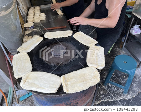 製作燒餅過程 製作燒餅過程 108443298