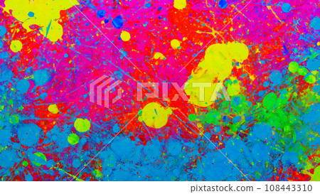 colorful spray paint background 108443310