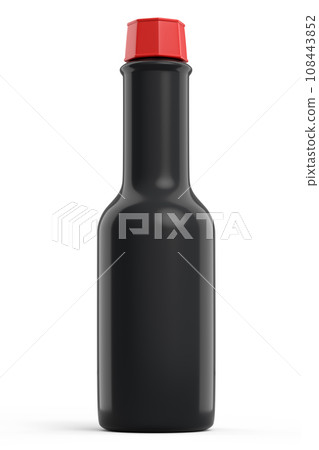 Tabasco hot chilli sauce bottle for mexican cuisine on white background Tabasco hot chilli sauce bottle for mexican cuisine on white background 108443852