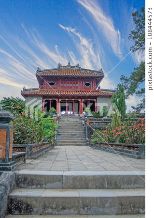 Picture from the former royal palace in the former Vietnamese capital Hue Picture from the former royal palace in the former Vietnamese capital Hue 108444573