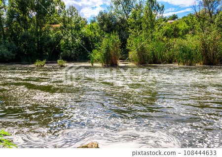 View of the Inhulets river in Kryvyi Rih, Ukraine View of the Inhulets river in Kryvyi Rih, Ukraine 108444633