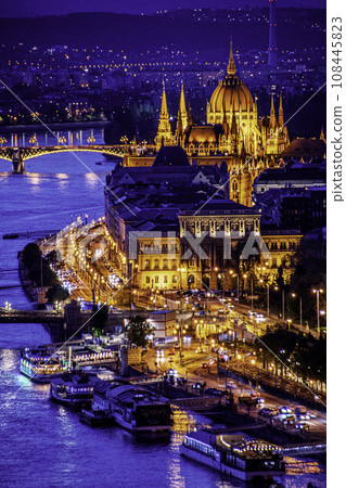 landscape of budapest hungary 108445823