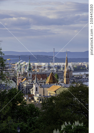 landscape of budapest hungary landscape of budapest hungary 108445880