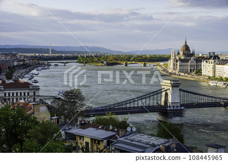 landscape of budapest hungary landscape of budapest hungary 108445965