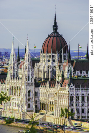 landscape of budapest hungary 108446014