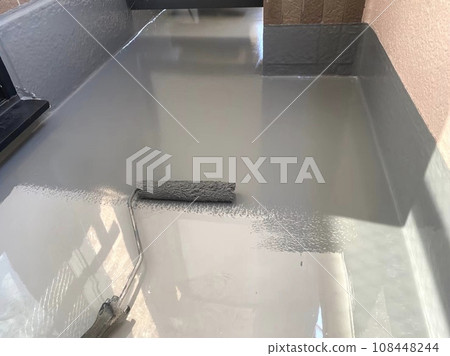 陽台聚氨酯防水,灰色面漆 陽台聚氨酯防水,灰色面漆 108448244