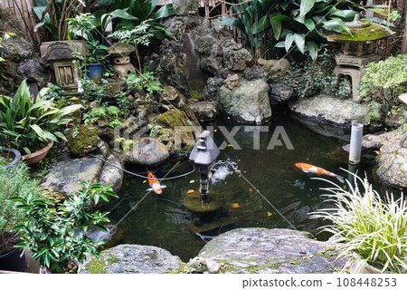 帶池塘的庭院 108448253