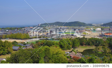 從彥根城展望台1向北眺望 108449676