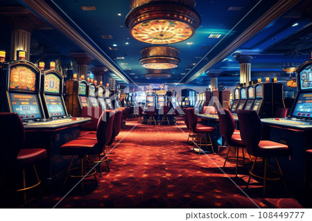賭場內部圖像：AI 生成的圖像 108449777