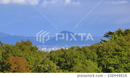 從大津市夢之丘展望台出發的近藤(三上山)1 從大津市夢之丘展望台出發的近藤(三上山)1 108449816