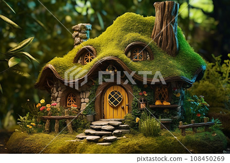 立體模型的靈感來自矮人居住的小屋:人工智慧生成的圖像 立體模型的靈感來自矮人居住的小屋:人工智慧生成的圖像 108450269