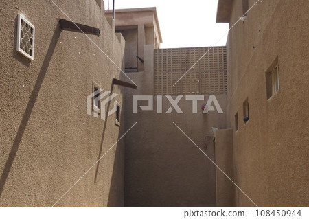 Scenery of Fahidi Historic District, Dubai, United Arab Emirates Scenery of Fahidi Historic District, Dubai, United Arab Emirates 108450944