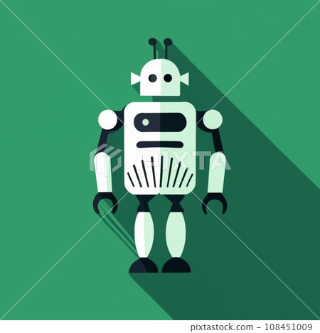 Robot vector illustration  108451009