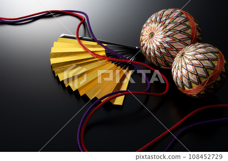 手鞠和扇子 手鞠和扇子 108452729