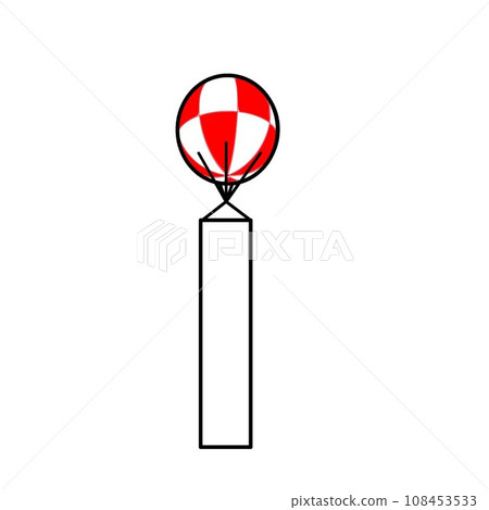 Ad balloon illustration no text 108453533
