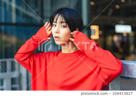 女性時尚人像街拍 108453627