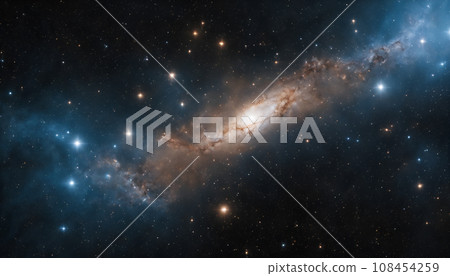 太空中的星系 AI 生成影像 108454259