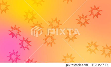 帶有星號標記的背景材質[雙色調] 108454414