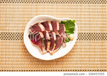 Seared bonito Seared bonito 108455505