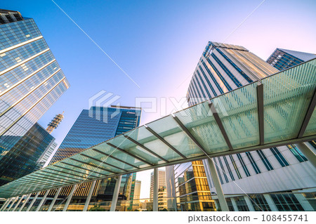 Yokohama cityscape in Japan Yokohama Symphostage “Bakuten”…looking out over the buildings in front of Shin-Takashima Station Yokohama cityscape in Japan Yokohama Symphostage “Bakuten”…looking out over the buildings in front of Shin-Takashima Station 108455741