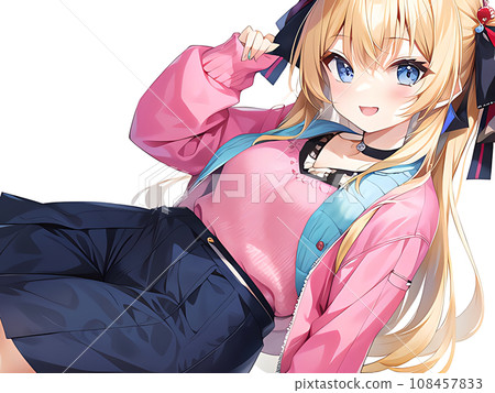 女性和女孩的動漫/漫畫風格插圖 108457833