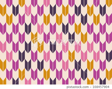 Arrow pattern vector background illustration 108457904