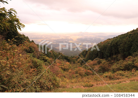 Morning scenery from Mt. Ashio, Ishioka City, Ibaraki Prefecture Morning scenery from Mt. Ashio, Ishioka City, Ibaraki Prefecture 108458344