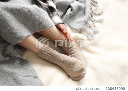 Women's feet cold image Women's feet cold image 108458900