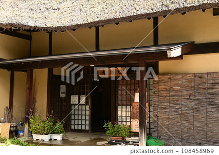 Tono Furusato Village in autumn 108458969