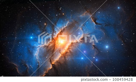Nebula in deep space 108459428
