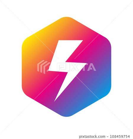 Flash Logo abstract design vector template. Lighting bolt icon. Logo Thunder electricity Power Fast Speed Logotype concept. Vector. EPS 10. Flash Logo abstract design vector template. Lighting bolt icon. Logo Thunder electricity Power Fast Speed Logotype concept. Vector. EPS 10. 108459754