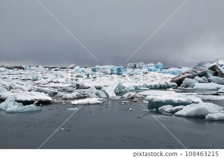 Jokulsarlon Glacial lake in Iceland 108463215
