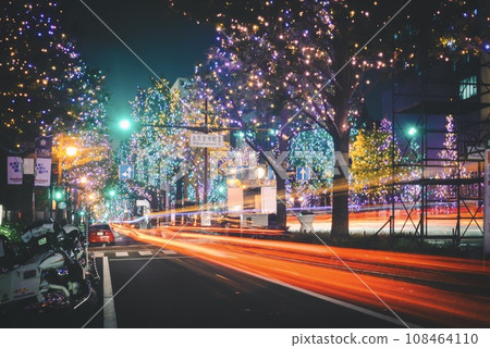 car trajectory photo 108464110