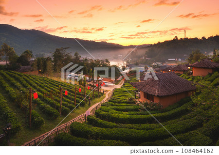 Ban Rak Thai village in the morning 108464162