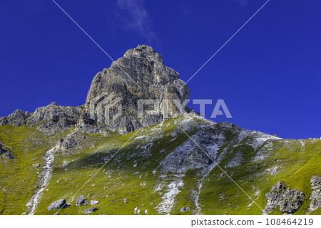 Mountain landscape of the Stubai Alps 108464219