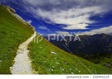Mountain landscape of the Stubai Alps 108464229