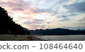 Sunset at Nehama Beach, Kamaishi City, Iwate Prefecture in summer [August] 108464640