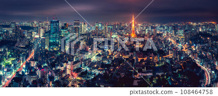 Tokyo city panorama 108464758