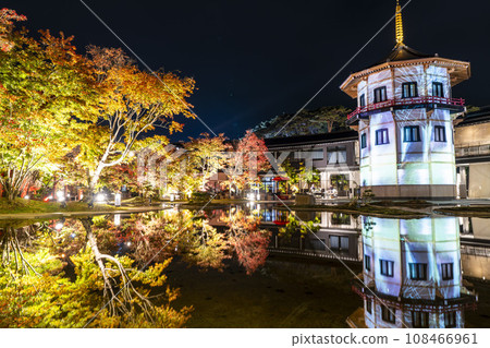 日本三大秋景之一的松島，宮城縣松島離宮「紅葉&點燈2023」宮城縣松島町 108466961