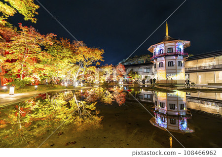 日本三大秋景之一的松島，宮城縣松島離宮「紅葉&點燈2023」宮城縣松島町 108466962