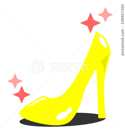 Silhouettes of high heels in women's shoes Silhouettes of high heels in women's shoes 108467260