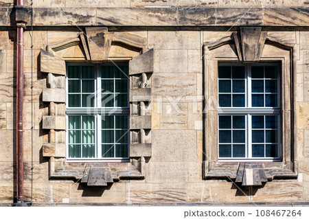 Two rectangular windows. Two rectangular windows. 108467264
