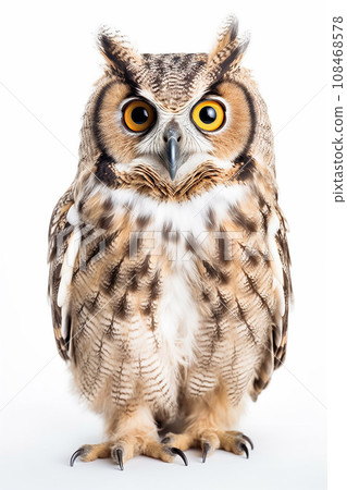A cute and adorable owl 108468578