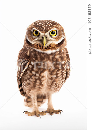 A cute and adorable owl 108468579