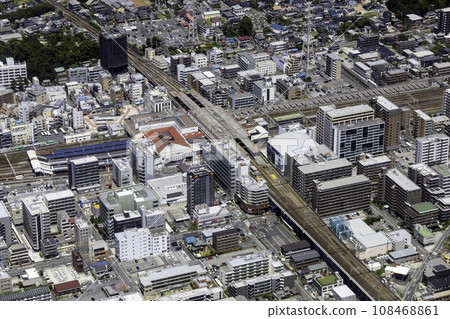 航拍總武線西船橋站附近 108468861